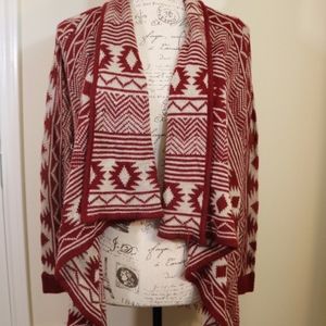 new with tags Altar'd State fringe red cardigan